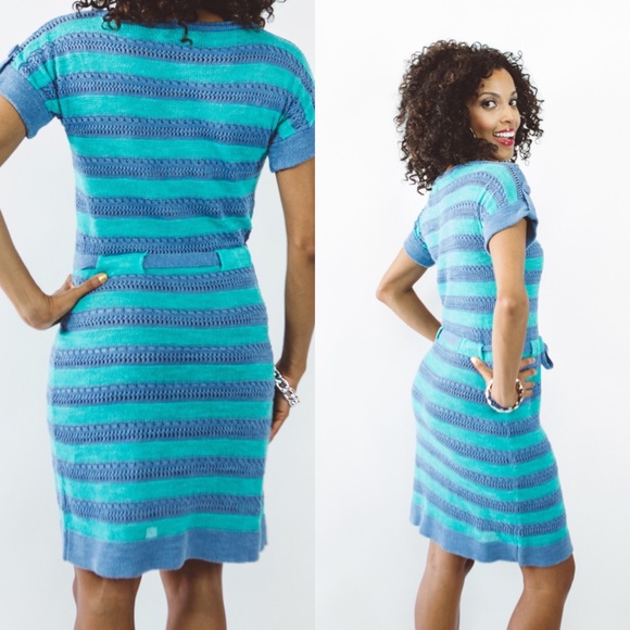 NANETTE LEPORE Knit Stripe Dress - Picture 4 of 4